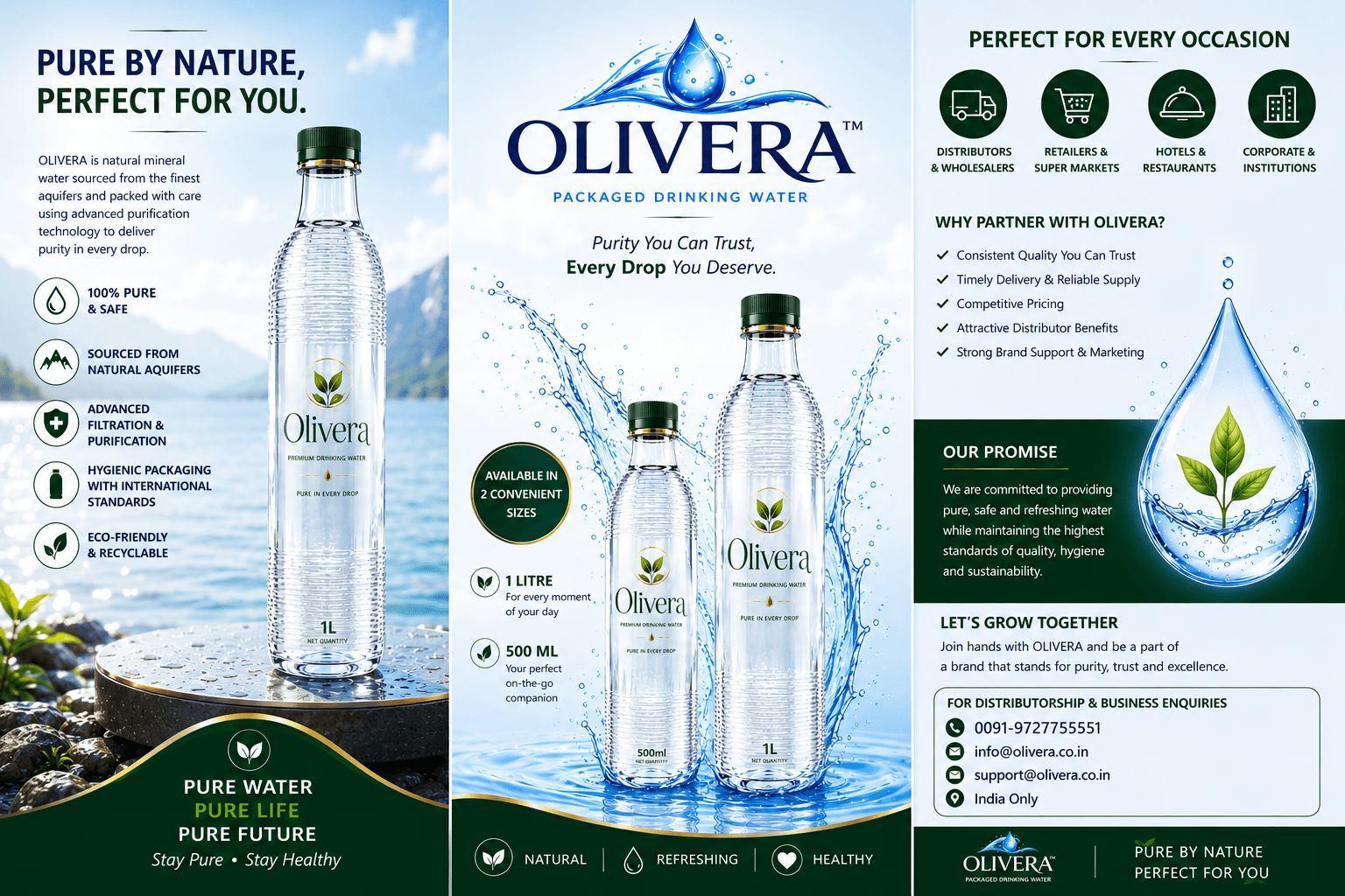 Olivera premium bottle